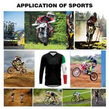 2024 Cel mai nou tricou de înaltă calitate pentru motocicletă Motociclist Tricou Armor MTB MX BMX Downhill Motocross Tricou Moto Riding Jersey