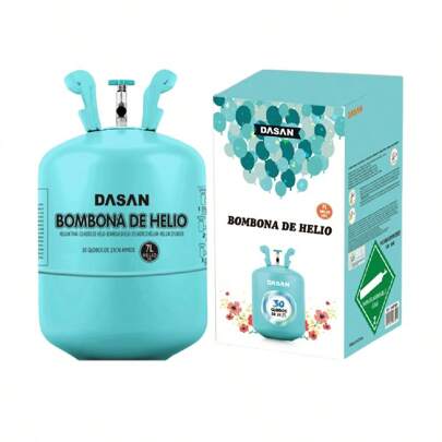 DS PARTY tanque de helio para inflar globos, bomba bombona de helio, globos flotantes, globos de fiesta, decoración