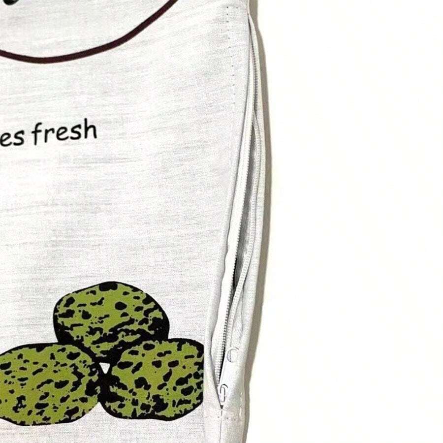 In Stock Potato Drawstring Bag, Onion Fresh Keeping Bag, Canvas Storage