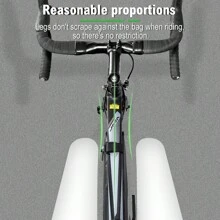 NEWBOLER 大容量防水自行车车架包 适用于三角包 上管包 前车架包 - 黑色 - 查看 3