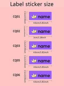 60 stuks / 120 stuks / 180 stuks / 240 stuks Aangepaste naamstickers Aangepaste stickers Labels Kinderen Schoolbenodigdheden Waterfles Potlood Babyshower Familiedecoraties Geschenken Winteravondgeschenken Terug naar school Wintercadeau-ideeën Jongen Meisje Valentijnsdag