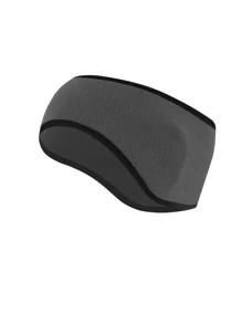 1 chiếc băng đô thể thao giữ ấm tai bằng lông cừu Unisex, băng đô chống gió mùa đông đạp xe ngoài trời, mùa thu/đông - Bịt tai sang trọng - Xem 2