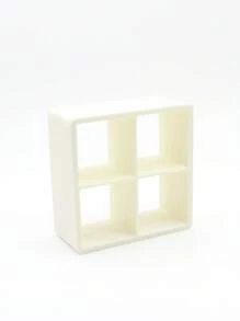 1 set de mobilă în miniatură pentru casă de păpuși: cutie de depozitare multifuncțională în miniatură la scară 1/12, suport pentru bricolaj, decor de birou pentru dormitor și scenă din camera de studiu