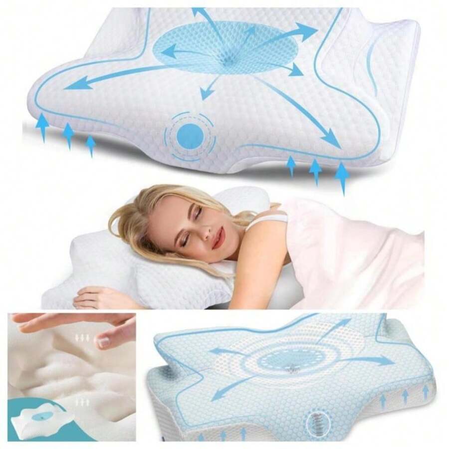 Memory Foam Cervical Modern Cervical Pillow For Sleeping Breathable