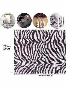 12000pcs Leopard Pattern Crystal Rhinestone Diamond Sparkly Self-Adhesive Crystal 2mm DIY Christmas Decorative Sticker Craft (Animal Pattern)