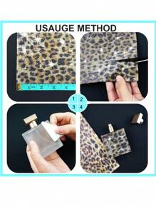 12000pcs Leopard Pattern Crystal Rhinestone Diamond Sparkly Self-Adhesive Crystal 2mm DIY Christmas Decorative Sticker Craft (Animal Pattern)