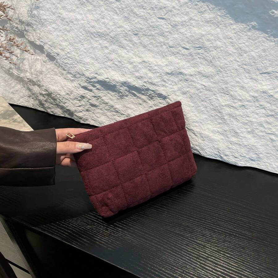 Women's Cosmetic Bag, Portable And Small For Storing Change And Keys