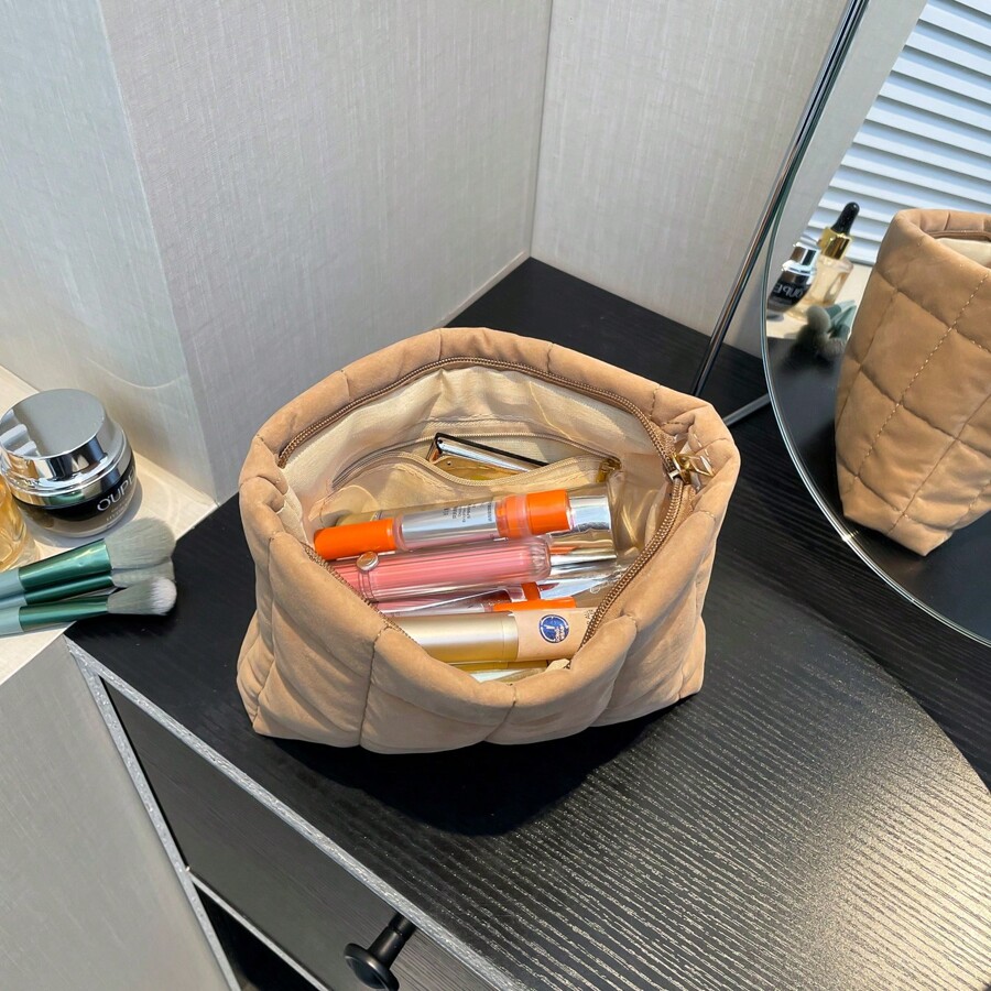 Women's Cosmetic Bag, Portable And Small For Storing Change And Keys