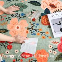 DeramHy home Neuankunft 2024! 1 Stück runder Teppich, waschbar, rutschfest, flach, Boho Blumen, kleiner runder Teppich für Schlafzimmer, Badezimmer, Eingangsbereich, Kinderzimmer, Büro, Studentenwohnheim (Grün)