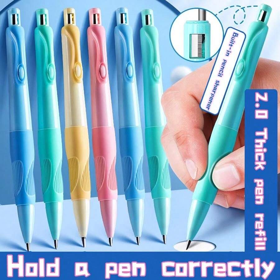 DolphinShaped Auto Pencil With Pencil Sharpener For Elementary School