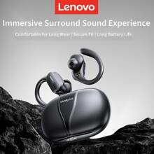 Lenovo Thinkplus XT80 Open-Type Truly Wireless Headphones With Intelligent Power Display, 500mAh Charging Case, 360° Panoramic Sound, Comfortable And Imperceptible To Wear, And Stable During Intense Sports