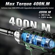 High-Performance Electric Impact Wrench With Powerful Torque For Fast Removal And Installation. Ideal For Automotive And Industrial Use, Featuring A Durable Design For Enhanced Efficiency    AQ