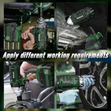 High-Performance Electric Impact Wrench With Powerful Torque For Fast Removal And Installation. Ideal For Automotive And Industrial Use, Featuring A Durable Design For Enhanced Efficiency    AQ