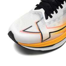XTEP Jednoczęściowe buty sportowe Formation 2.0 dla mężczyzn, lekkie, modne i amortyzujące buty do biegania - Żagiel biały/mandarynkowy/laserowoczerwony - Zobacz 6