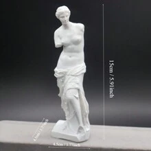 1 件北欧女神雕像摆件创意断臂女神维纳斯树脂工艺品装饰客厅卧室书房工作室艺术人物雕塑工艺品最佳 - 白色 - 查看 10