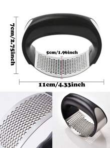 1PC 压蒜器，不锈钢压蒜器手动环形大蒜厨房多功能家用压蒜器挤蒜器碎蒜工具 - 多顏色多件套 - 查看 3