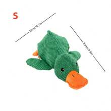 带吱吱叫声的毛绒狗玩具，适合中型和大型犬的混合动物宠物玩具，毛绒小狗咀嚼玩具，可爱的狗伴侣礼物玩具 - 彩色 - 查看 13