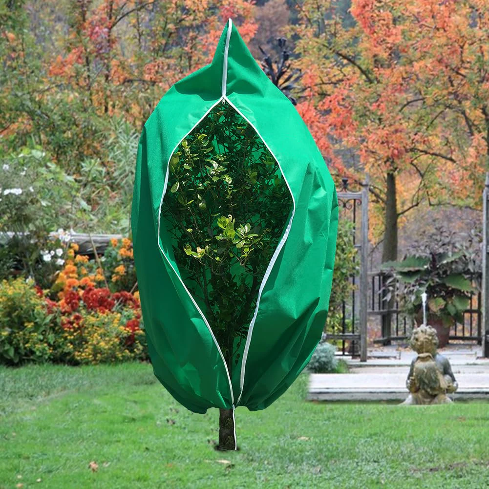 Fundas de plástico grandes, bolsas protectoras de árboles contra el