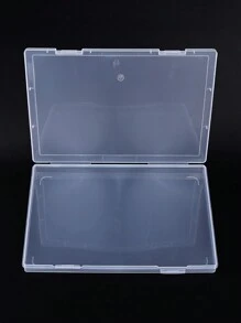 Hộp đựng đồ trưng bày móng tay trong suốt lớn, chống bụi trong suốt, hộp đựng đồ trưng bày móng tay giả, hộp đựng đồ trưng bày nghệ thuật làm móng, hộp đựng đồ làm móng giả, dụng cụ làm móng, đồ dùng làm móng tại tiệm - Trong sáng - Xem 5