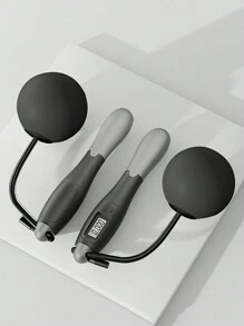 1 set Cuerda de saltar de acero para adultos con contador, equipo de fitness y accesorios de gimnasio