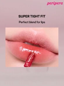 Peripera K-Beauty Ink Mood Glowy Tint, Water Bare Tint, Mirror Watery Lip Gloss, Glass Lip Gloss, Plumping, Natural Hydrating, Lightweight, Brightening, Long-Lasting Color, Comfortable Non-Sticky Wear, Suitable For Mask-Wearing, No White Cast, K-Beauty, Korean Cosmetics - #27 Joking Pink - 查看 10