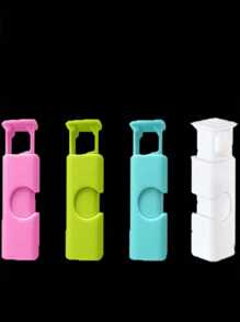Plastics Sealer Clamp Food Sealing Bag Clip Snack Sealing Bag Clip Portable Random Color Sealing Clip Suitable For Clothespin & Food Bag Sealing Storage Suitable For Back To School Travel Essentialstravel Accessories Travel Essentials Car Accessories Outdoor Accessories Air Plane Case Useful Things Summer Essentials Office Accessories - Multicolor - View 5