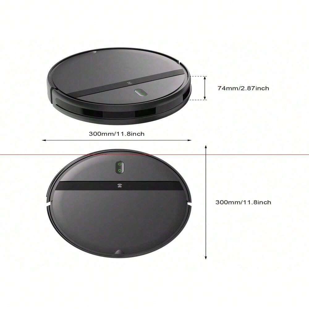 Make Housework Easy And Enjoyable With This Robot Vacuum Cleaner! It Is