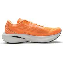 XTEP One-Piece 1.0 Men's Low-Top Sports Shoes, Wear-Resistant Lightweight Fashionable Running Sneakers - Fluorescent Soft Orange - View 2