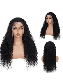 13x6 Water Wave Lace Front Wigs Human Hair HD 13x6 Lace Frontal Wigs Human Hair Wigs For Women 180% Density Wet And Wavy Lace Front Wigs Human Hair Pre Plucked With Baby Hair Natural Color