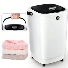 28L Large Capacity Towel Warmers, Luxury Portable Bucket Towel Warmer For Bathroom With 15/30/45/60 Timing & Overheat Protection Fits Up To Three 70"X80" Oversized Towels