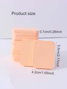 Runde & quadratische Make-up Schwämme, Latex Puderquaste geeignet für trockene & feuchte Anwendung, perfekt für Foundation, BB Creme, Concealer und Gesichtskosmetik, günstig, Strumpfhalter, Make-up, Make-up Utensilien, Billigartikel, Geschenke, Geschenke für Frauen, Weihnachtsgeschenke - Verschiedenfarbig - Übersicht 9