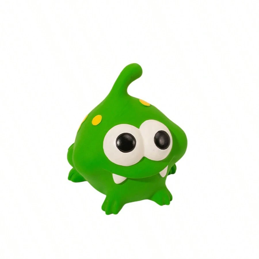 Latex Sound Cute Green Bean Frog Big Eyes Frog Teeth Grinding Teeth