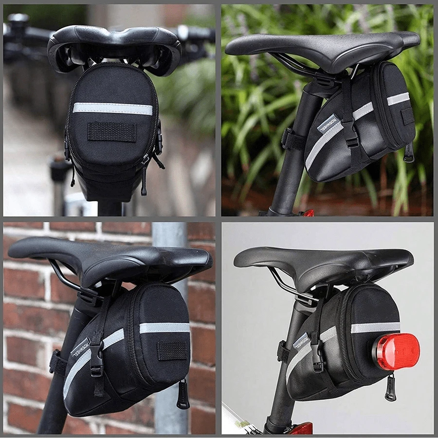 Bike Bag Bicycle Storage Bags Tail Tool Underseat Handlebar Bag Bike