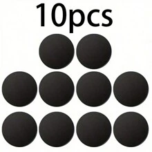 5pcs/10pcs/20pcs Adhesive Car Phone Holder Magnet Plate Thin Iron Disc Magnetic Sheet For Phone Stand Accessories, Round & Rectangle