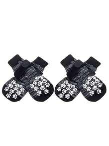 Tất mềm chống trượt cho chó cưng dùng hàng ngày - Xám - Xem 7