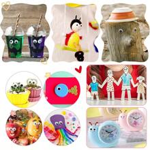 [500/525/1000pcs] Black Wiggle Eyes, Glow-In-The-Dark DIY Eyes, Toy Self-Adhesive Movable Eyes, Handmade DIY Accessories Eyes, Handmade Clay Craft Supplies, Variety Of Sizes: 6mm, 7mm, 8mm, 9mm, 10mm, 12mm, 15mm Mixed Pack