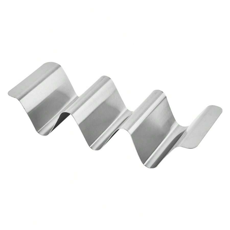 1pc Mexican Pizza Rack 430 Stainless Steel Pizza Rack Chicken Taco Rack