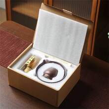 Japanese Matcha Tea Ceremony Set -4 Pieces Ceramic Bowl, Bamboo Mixer And Brush, Matcha Whisk Stand Set, Faux Pearl Packaging, Suitable For Halloween/Christmas And Other Holiday Gifts,Matcha Set Back To School