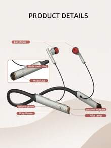 RIKYA Rechargeable Hearing-Aid Amplifier Headphones For Middle-Aged And Elderly People, Hearing-Aid Headphones Worn By Left And Right Ears, Radio, Audio Hearing-Aid Amplifier.