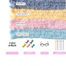 Pipe Cleaner Animal Charm Craft Kit, DIY Craft Kit For All People, 4 Pipe Cleaner Sets (Pastel) - Multicolor - View 14