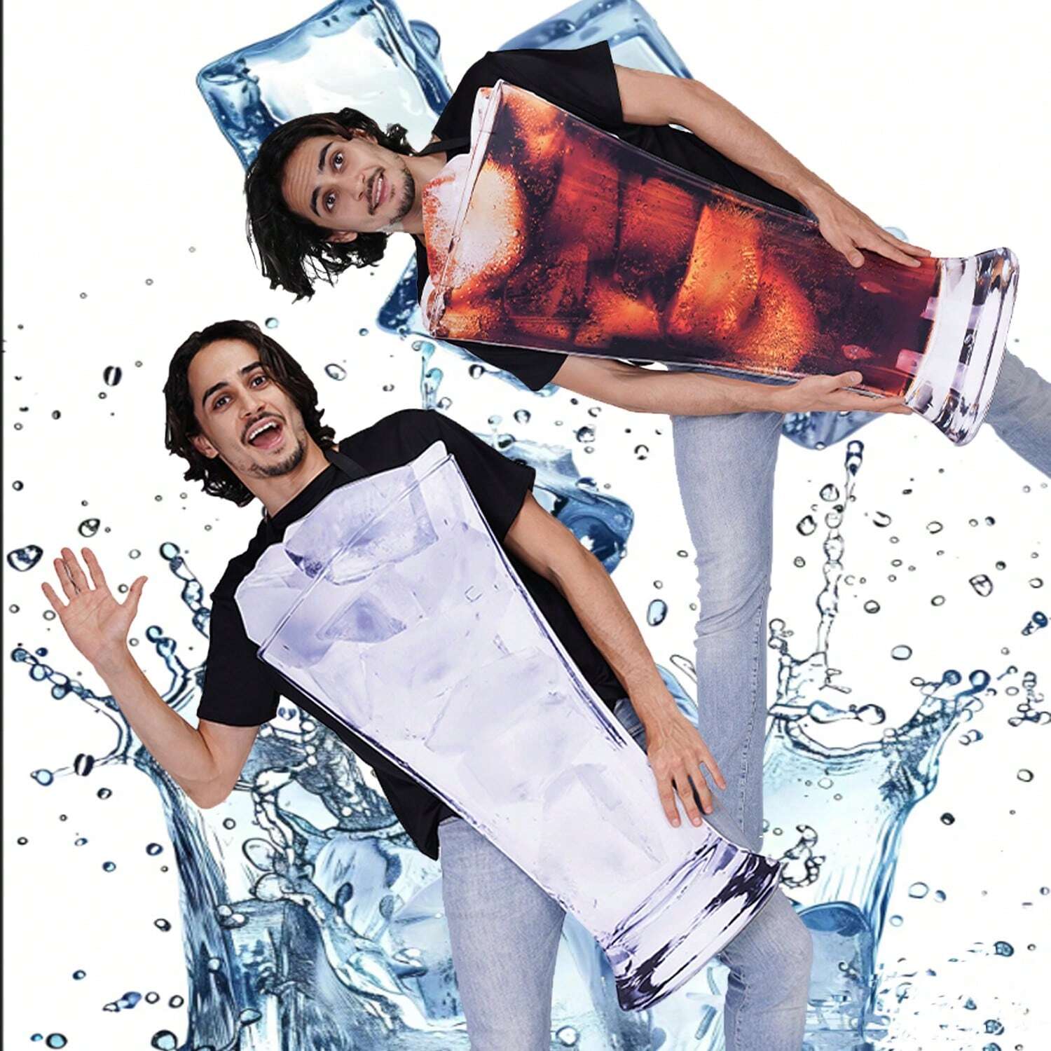 Costume Fantasma Per Halloween - Completo Con Mantella E Sacchetto Per Dolci, Unisex, Per Bambini E Adulti, In Poliestere