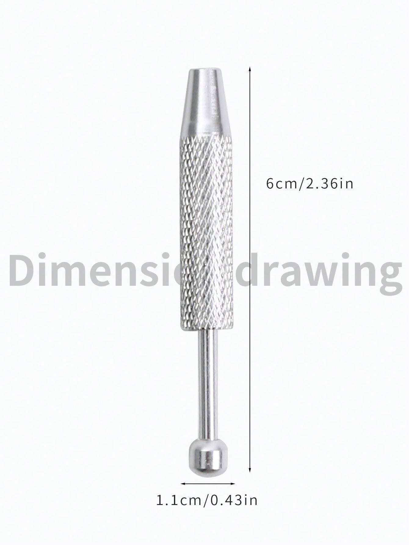 1pc Aluminum Alloy Earring Remover Tool Tweezer, Assist In Removing