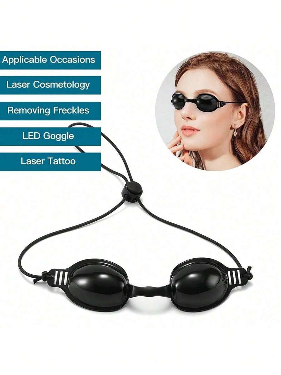 Eyepatch Goggle For IPL Laser Safety Glasses Red Light Therapy & Laser