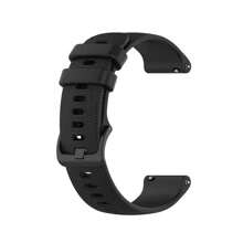Durable Sweat And Water Resistant Silicone Strap For Garmin Vivoactive 4 / Vivoactive 3 /  Venu / Venu SQ - màu đen - Xem 1