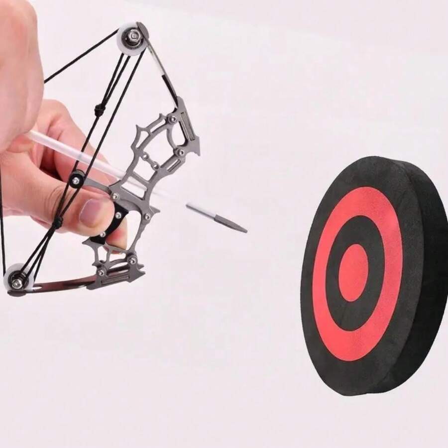 Compound Bow And Arrow Set, Indoor Target Shooting Toys Competitive