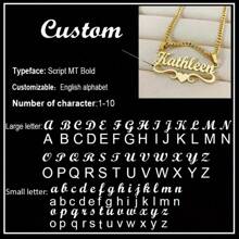 1件金色玫瑰金款式可选，不锈钢心形吊牌，可定制姓名项链，可拆卸链，时尚个性化珠宝，时尚配饰，送给亲朋好友的最佳礼物，适合日常、派对、圣诞节等各种场合，优雅嘻哈风格，无需镀层，适合感恩节、圣诞节等各种节日。金色、时尚、多彩、复古、潮人、简约、Y2K、2000年代时尚、定制、个性化、独特，送给他的理想礼物，送给她的理想礼物，送给男朋友、女朋友、爸爸、妈妈、家人、朋友，适合周年纪念日、生日、毕业典礼、舞会、派对、女士项链、学习用品、返校季、办公室、学校、教室、教师礼物、大学、同事、宿舍、教师、男孩女孩等。青少年、初中生、高中生、大学生、大一新生、大二学生、低年级学生、时尚秋季 - 彩色 - 查看 14