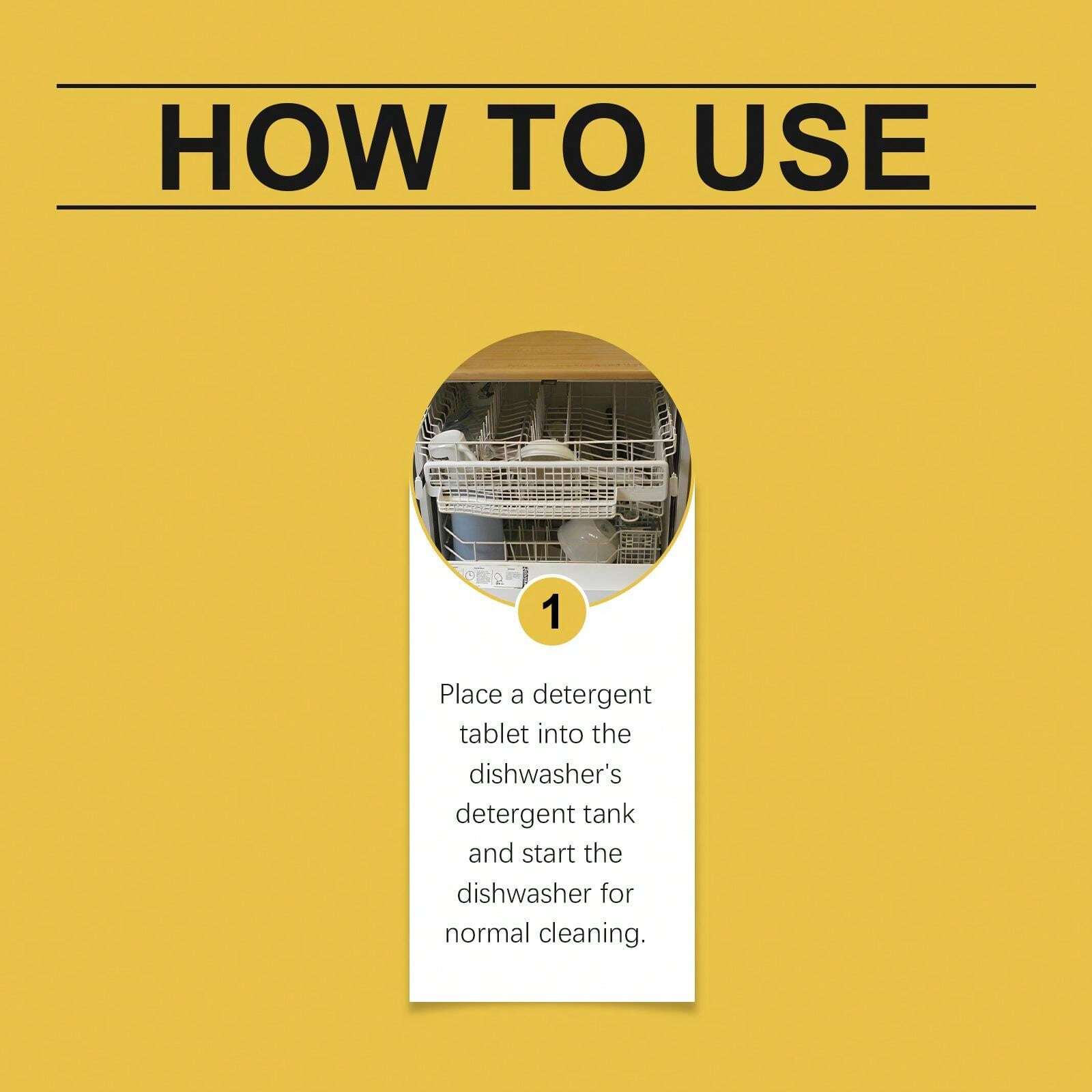 Dishwashing Dish Detergent Tablets Decontamination And Oil Removal Of