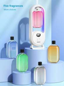 1 件迷你家用自动香味机智香薰机，卧室和浴室持久除臭，空气清新剂，送给朋友的小礼物，圣诞节礼物，母亲节和父亲节礼物 - 彩色 - 查看 8