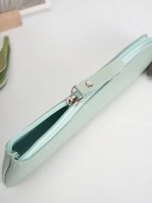 1PC Modern Style PU Printed Pencil Case With Zipper, Suitable For Boys And Girls Back To School,Pencil Pouch,School Bag,Stationery - Multicolor - View 6