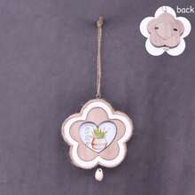 1 件木制宠物纪念相框，复古家居装饰壁挂，可更换相框 - 彩色 - 查看 12